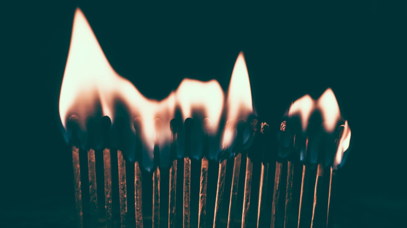 La petite fille aux allumettes.